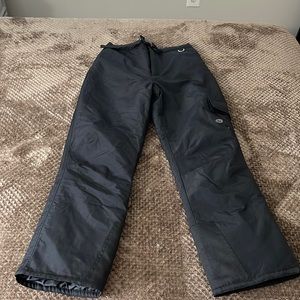 EUC Slalom Men’s Black Snow Pants - Size Medium